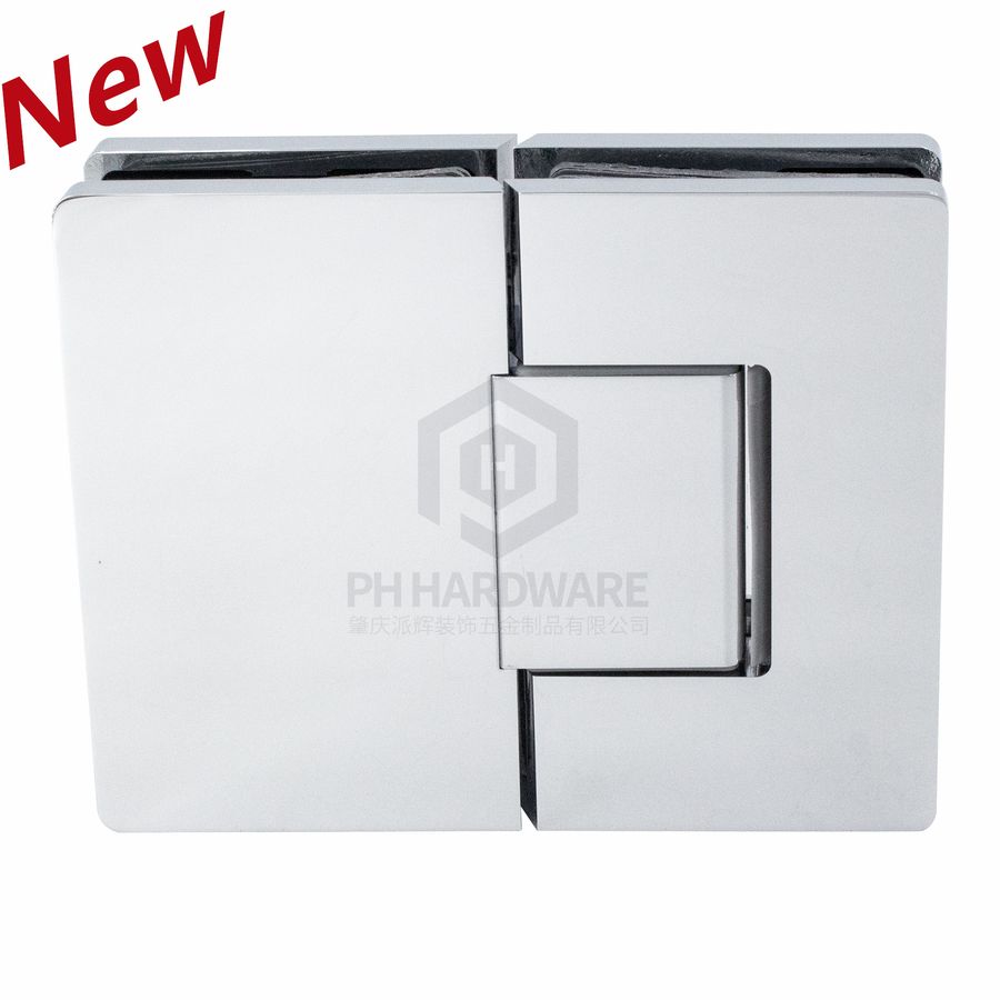 RAS4808C-180 | 180° Glass-to-Glass Shower Hinge with Soft-closing Function