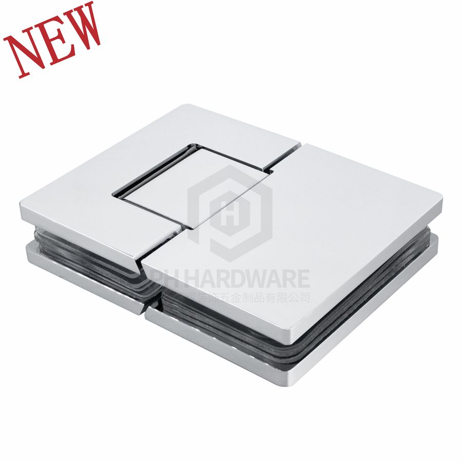 RAS4808C-180 | 180° Glass-to-Glass Shower Hinge with Soft-closing Function view 2