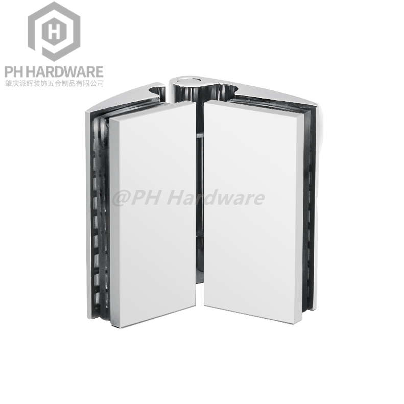 AH4258-180G | 180° Glass to Glass Shower Hinge Without Spring with Decprative Cover