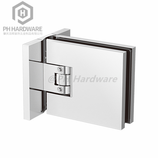 5108A-T | 90° Full Back Plate Wall Mounted Adjustable Shower Hinge with Decorative Cover