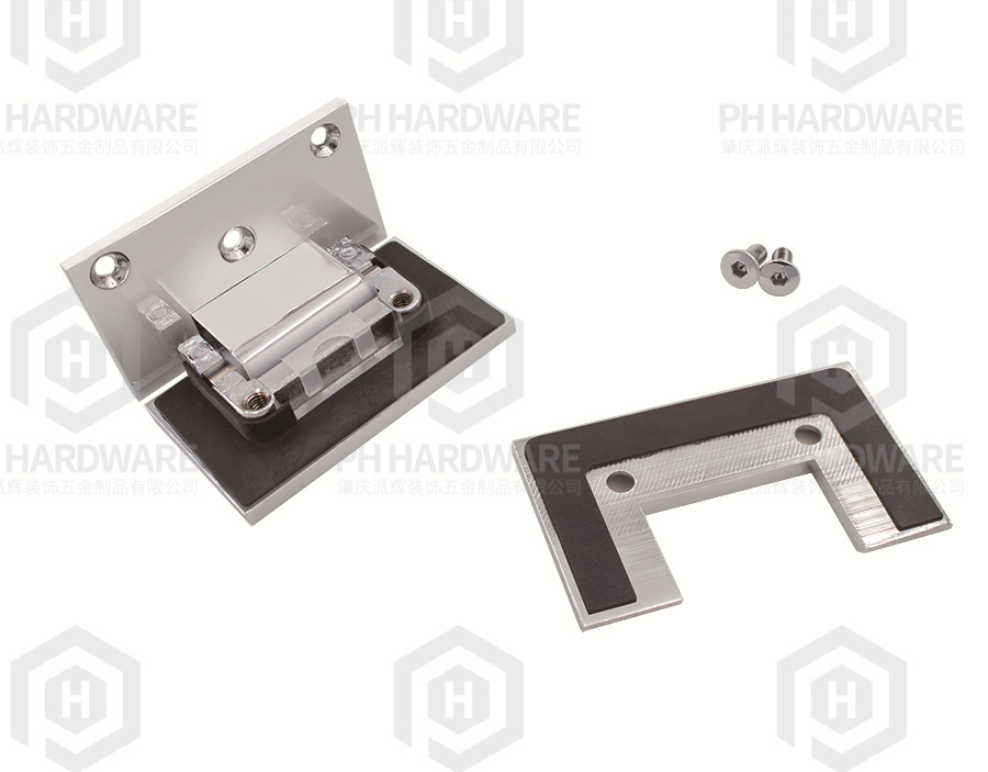4804-180 | 180° Glass-to-Glass Adjustable Shower Hinge view 2