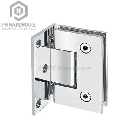 4807-90L | 90° Offset Back Plate Wall Mounted Shower Hinge