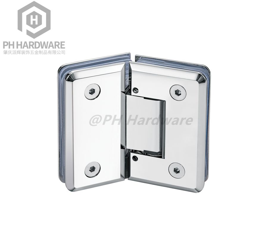 4803-135 | 135° Glass-to-Glass Beveled Edge Adjustable Shower Hinge