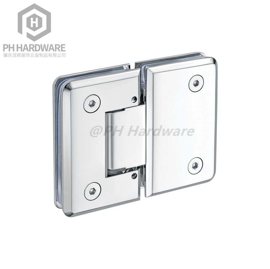 4803-180 | 180° Glass-to-Glass Beveled Edge Adjustable Shower Hinge