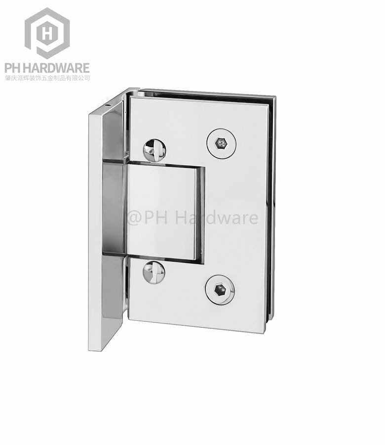 PHA01-L | 90° Offset Back Plate Wall Mounted Adjustable Shower Hinge