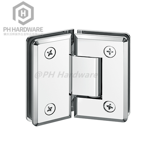 WG328-135A (90mm) | Beveled Edge 135° Glass-to-Glass Shower Hinge