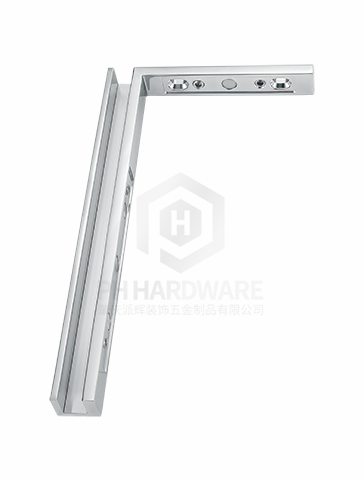 LG-140 | Left Side 90 Degree Glass-to-Wall Glass Door Bracket Clamp