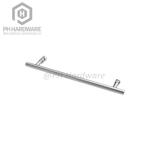 BH-967 | Shower Glass Door Round Towel Bar With Knob