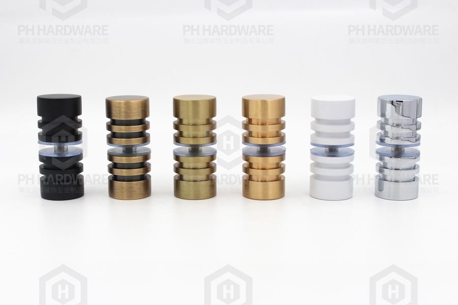 KN907 | Shower Glass Door Back-to-Back Knobs view 2