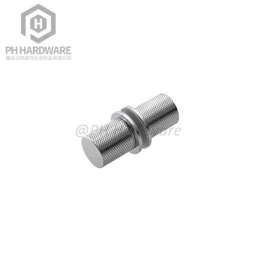 PHGD-40 | Shower Glass Door Back-to-Back Knobs With Knurling