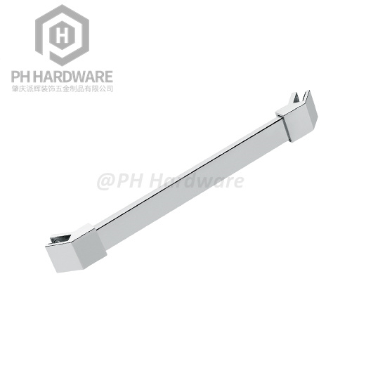107 | 135° Connect Glass-to-Glass Square Tube Shower Glass Door Support Bar
