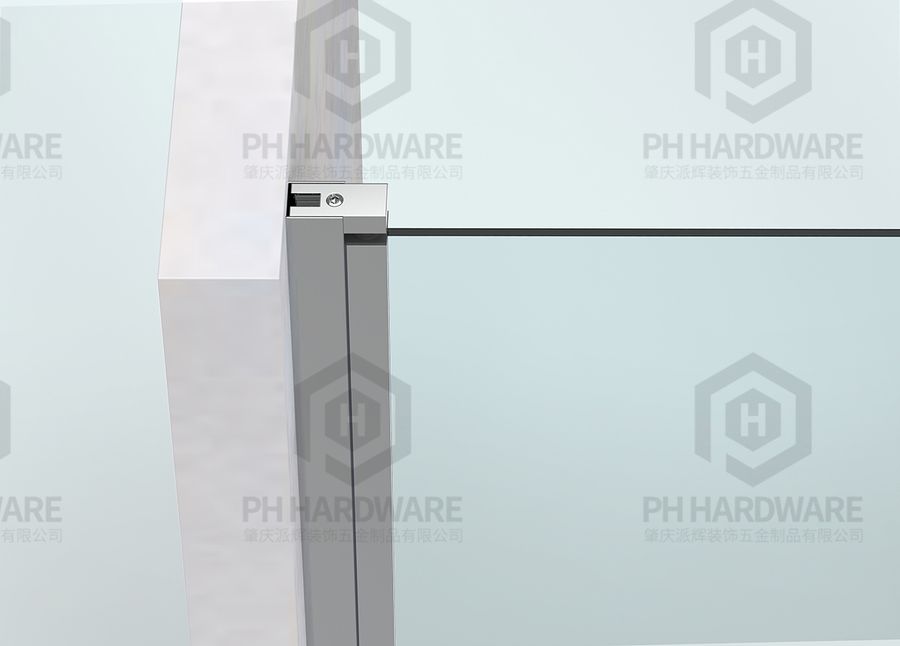 S004 | Wall Mounted Aluminun Lift-Off Hinge view 2