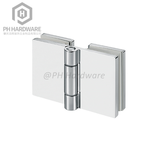 HX-6377 |  90 Degree Wall Mount Shower Hinge Without Spring