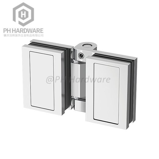 XS-180 | 180 Degree Glass-to-Glass Shower Hinge Without Spring