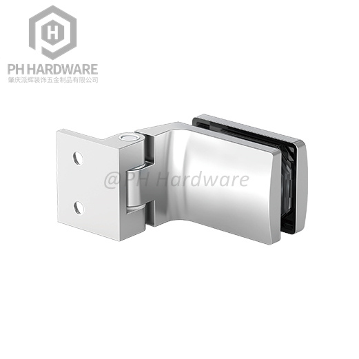 SH-0514 |  90 Degree Wall Mount Shower Hinge Without Spring