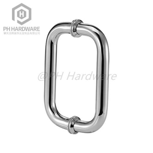 BH-127 | Shower Glass Door Tubular Back-to-Back Pull Handle