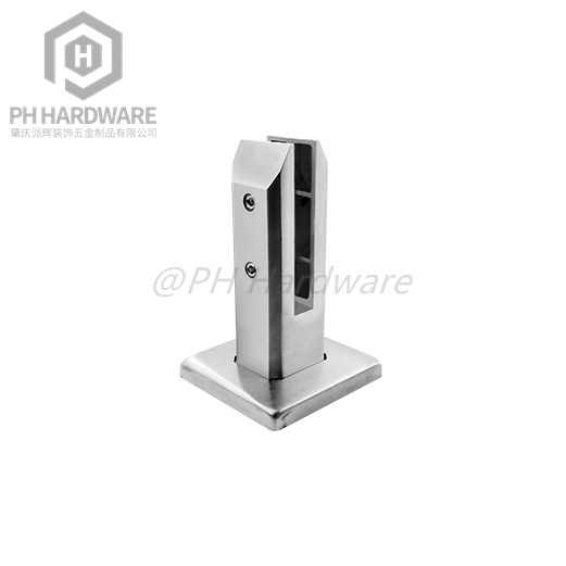LZ001 | Spigot For Glass Railing Clamp Square Style