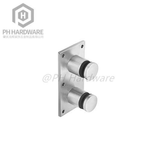 LZ035 | Glass Rail Standoff Fitting with Square Mounting Plate