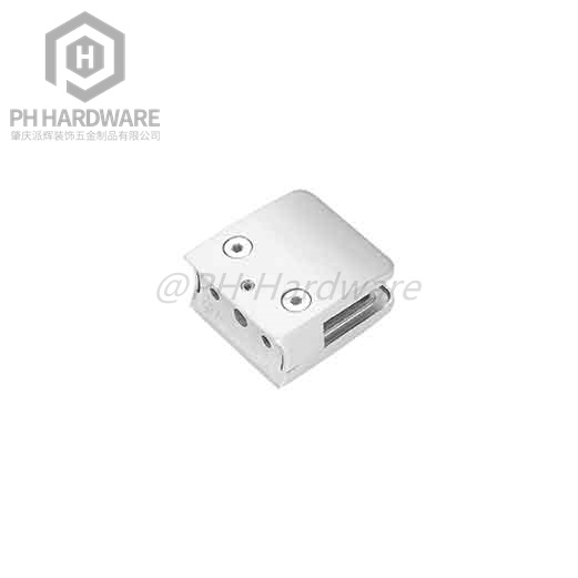 GC-060R | Square Style Frameless Glass Railing Clamp Round Back