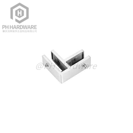 GC-069 | 90 Degree Glass-to-Glass Clamp Connector For Frameless Glass Balustrade Railing Pool Fence