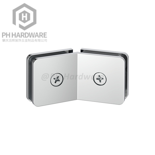 U159-135R | 135 Degree Glass-to-Glass Fixed Panal Clamp