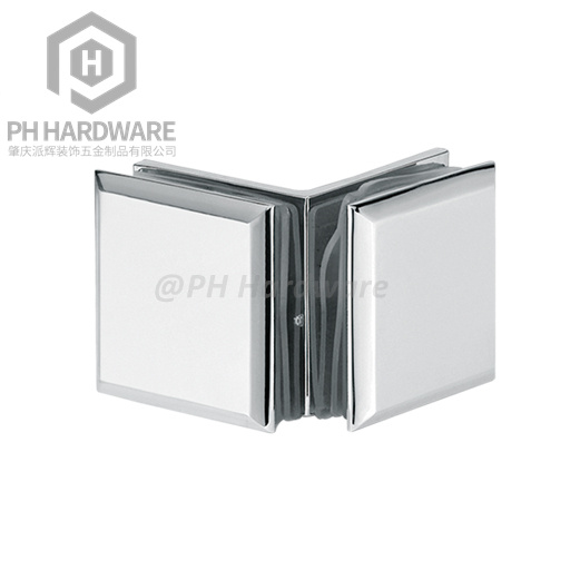 U259-90 | Beleved Edge 90 Degree Glass-to-Glass Fixed Panal Clamp